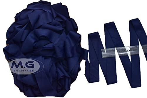 Image of M.G ENTERPRISE T-Shirt Yarn Navy (250 gm) Art Craft Soft Fingering Crochet Hook Yarn, Needle Knitting Yarn Thread Dyed