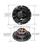 BOSS Audio Systems CH6530B Chaos Series 6.5 Inch Car Door Speakers - 300 Watts Max (per Pair), Coaxial, 3 Way, Full Range, 4 Ohms, Sold in Pairs, Bocinas para Carro - Image 3