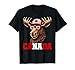 Canada Day Moose Maple Leaf Flag Sunglasses Canadian Pride T-Shirt