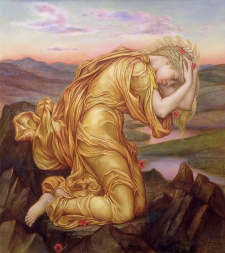 Art imprimé Déméter et Perséphone : sublimez votre salon avec une peinture murale de 60x90cm
