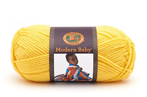 Lion Brand Modern Baby Yarn Yellow