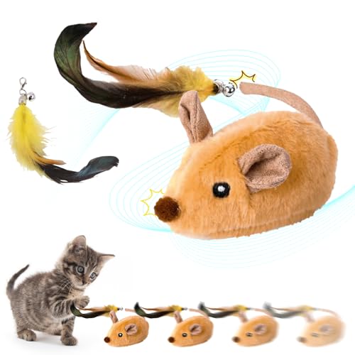 Ratones para Gatos Teledirigidos Marca Indrnif