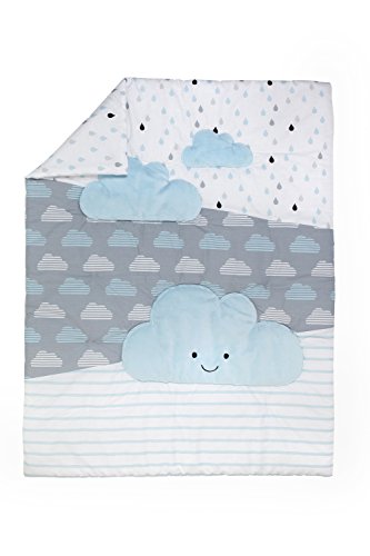 Conjunto de edredom de 5 peças Little Love by NoJo, Happy Little Clouds