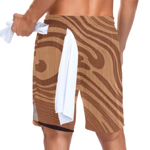 Short d'exercice pour homme ample short de tennis avec boucle de serviette