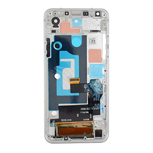 Image of Display Touch Screen Assembly with Frame Replacement for LG Q7 Q610 Silver
