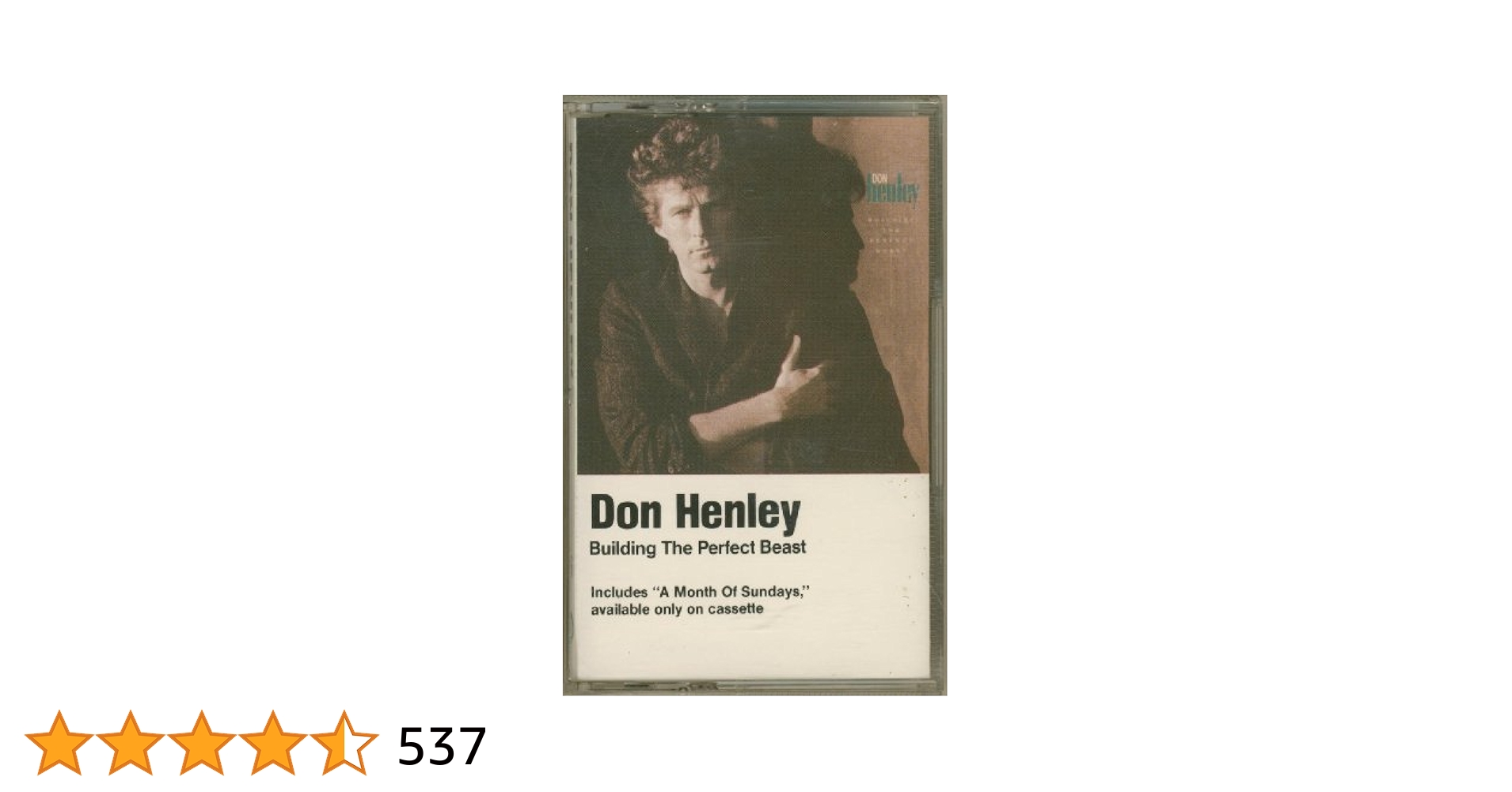Don Henley - Building the Perfect Beast - Amazon.com Music