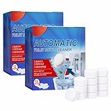 24Pcs Toilet Limescale Rremover Strong, Toilet Bowl Cleaner, Toilet Cleaner Tablets, Toilet Descaler Heavy Duty for Deep Cleaning