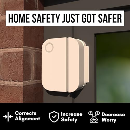 Ring Alarm Magnet Riser | 1 Pack with 3M Adhesive - Easy Mount to Any Doorway, Window, and Entryway | Ring Sensor/Magnet Not Included (1/4 inch)