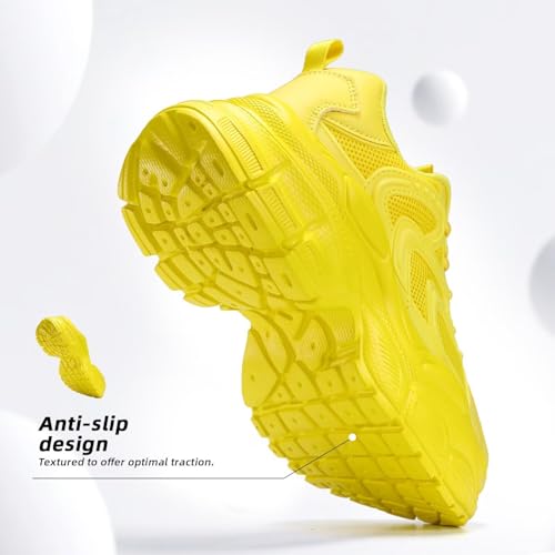 Image of Kundork Womems Walking Shoes Running Tennis Fashion Sneakers Athletic Gym Workout Comfortable Breathable Lightweight