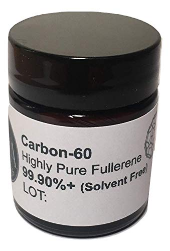 99.9%+(NoSolvent) Carbon 60 (C60, Fullerene) Powder [Quantity = #Grams]