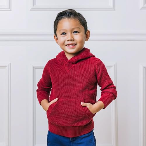 Image of Hope & Henry Boys' Hooded Pullover Sweater