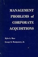 Management Problems of Corporate Acquisitions B002UV8NF6 Book Cover
