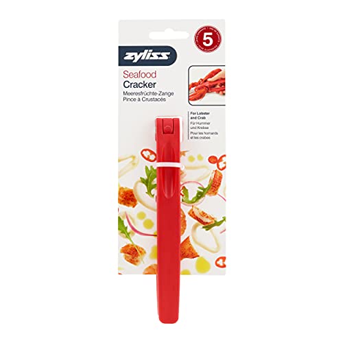 Zyliss Seafood Cracker Tool – Durable Shellfish Opener for Lobster, Crab Legs & More – Ergonomic Grip, Ridged Teeth, Unbreakable Plastic – Dishwasher Safe – Compact & Lightweight – 5-Year Warranty - Thumbnail 6