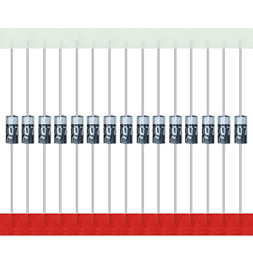 Aukenien 1N4007 Diodes 1A 1000V In4007 Rectifier Diode 1 Amp 1000 Volt Do-41 Electronic Silicon Axial 4007 Diodo (Pack Of 200) #TOP2