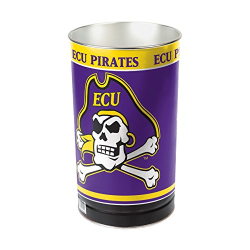 NCAA East Carolina Pirates Wastebasket