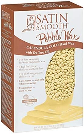 Satin Smooth Calendula Pebble Hard Bead Wax (Strip-less) 35oz