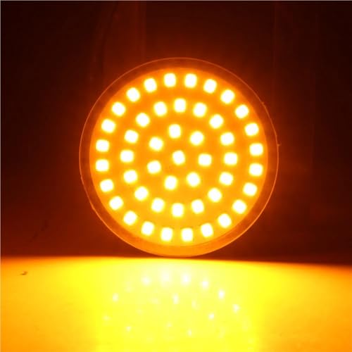 Clignotants LED ambrés 2" 1156 pour moto Softail et Dyna