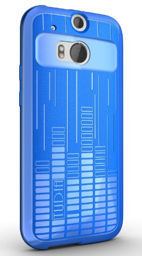 Tudia Clef Tpu Bumper Protective Case For Htc The All New One Plus (M8) (Blue) #TOP2
