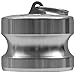Dixon Valve & Coupling G100-DP-AL Aluminum A380 Global Type DP Cam and Groove Hose Fitting, Dust Plug, 1"