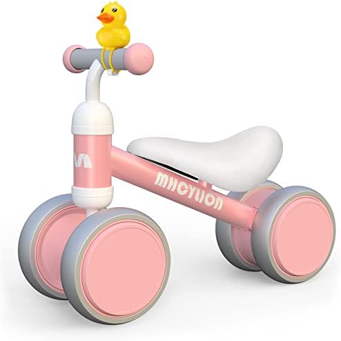 VITONIS Kinder Laufrad ab 1 Jahr Balance Lauflernrad Spielzeug mit 4 Räder für 10-24 Monate Baby, Rutschrad Fahrrad für Jungen Mädchen als Geschenke