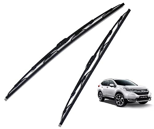 Image of Euro Care Metal Type Wiper Blade Compatibility with CR-V New Windshield Car Wiper Blade Size D-26,P-16