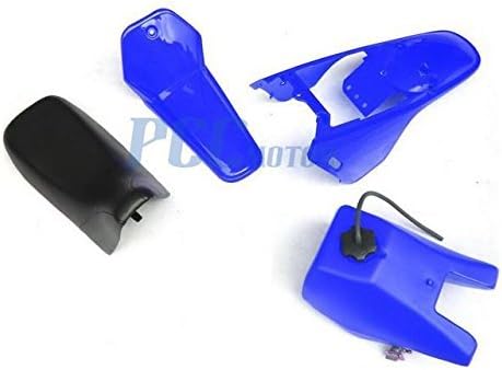 FOR YAMAHA PW80 PLASTIC SEAT GAS TANK KIT - Blue PS51