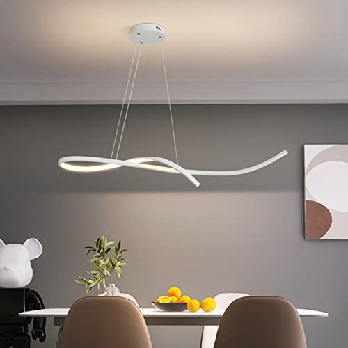 Office chandelier suspendu LED linéaire moderne pour espace de travail - 5