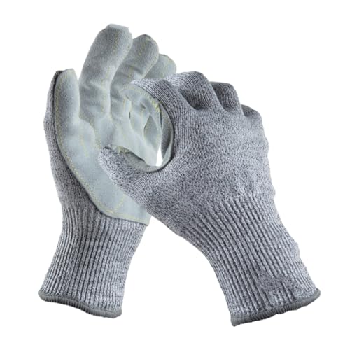 GAROZATION 1 Pair Garden Grooming Gloves Cut Resistant Puncture-proof Gardening Stab-proof Protective Work Gloves