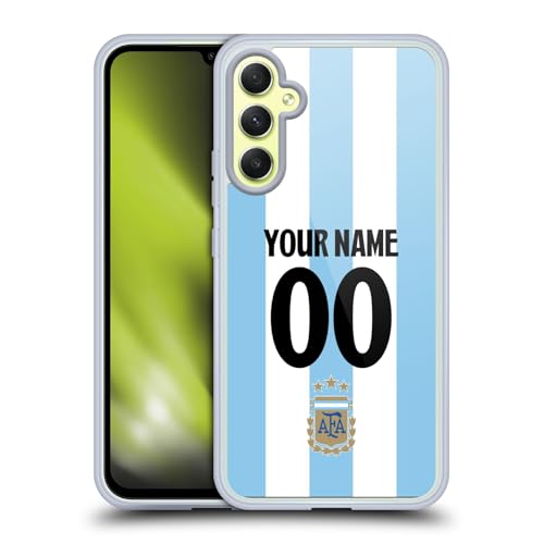 Coque Samsung A34 5G Argentine foot personnalisée protection militaire antichoc