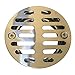 LASCO 03-1231 3-1/2-Inch Stainless Steel with 1-1/2-Inch Female Iron Pipe Thread Shower Drain