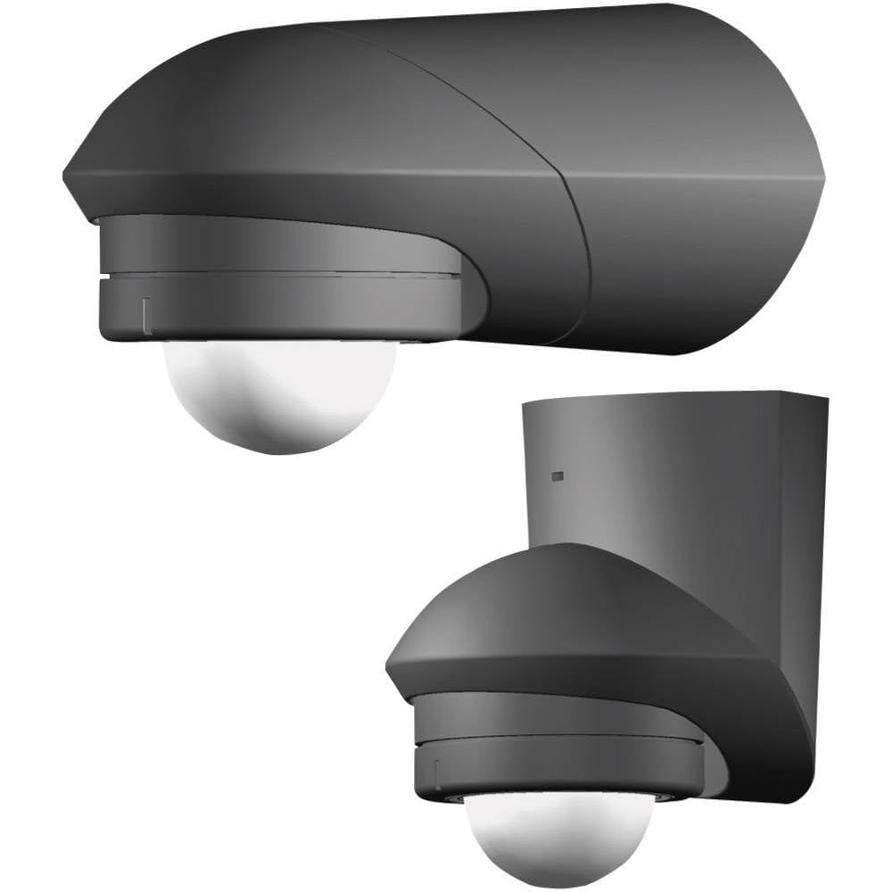 Grothe 5167042 - Rilevatore di movimento 120 gradi 230v, superficie di montaggio, ip55, mcguard linea professionale bm 120 sw, il nero