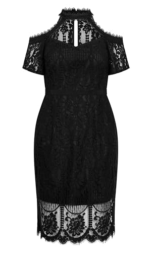 Image of City Chic Plus Size Dress, Pippa Lace Dress