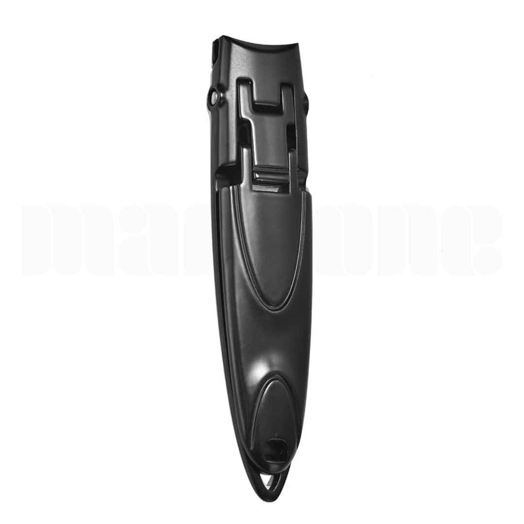 Marrone Nail Cutter For Men, Nail Clippers, Stainless Steel Foldable Nail Trimmer Toenail Clippers Travel Portable Pedicure Manicure Kit (Black)-image-17