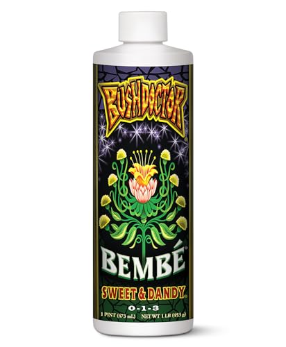 Foxfarm Bushdoctor Bembé Concentrate, Fast-Acting Liquid Plant Fertilizer, Enhances Natural Sugars