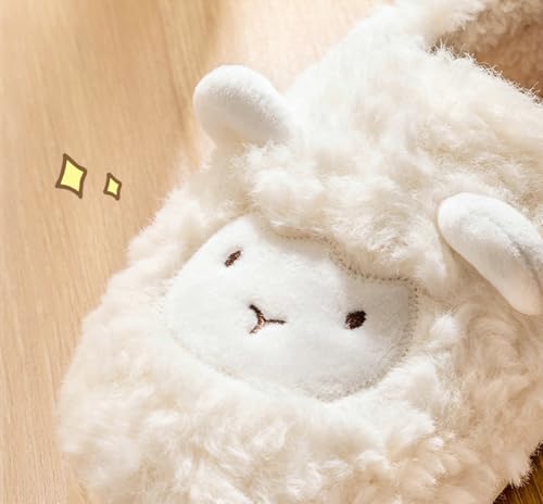 Niction Women's Fuzzy Slippers Warm Cute Gifts Trendy House Slippers Anti-Skid Rubber House Shoes for Mom Girlfriend2