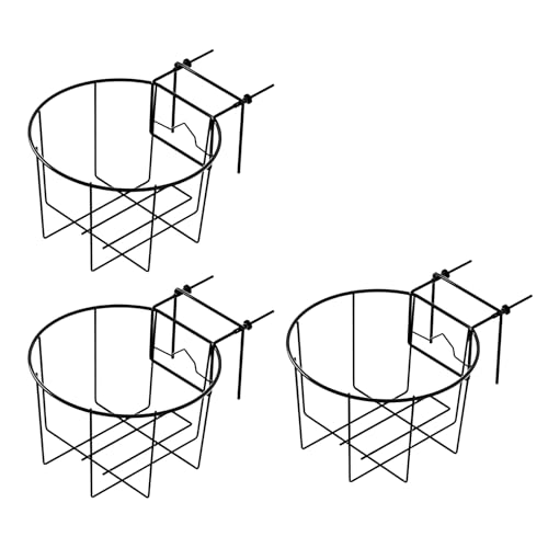 Support de panier suspendu en acier robuste pour valoriser les verdures de terrasse de standing - 5