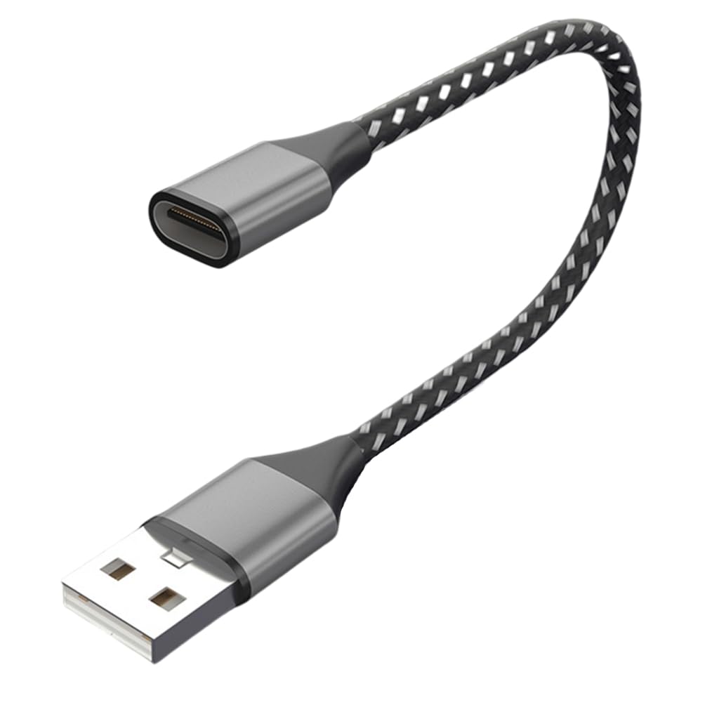 Tsophreniq USB C Female to USB Male Adapter Type C to USB 2.0 Cable Data Transfer Converter Adapter for Phone
