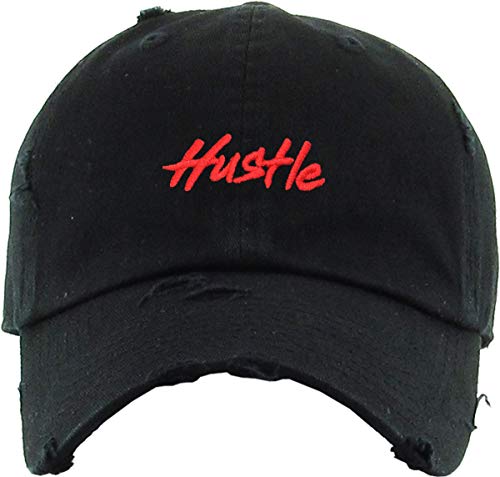 Image of KBETHOS Dad Hat Trust No One Royalty Hustle Vibe Baseball Cap Adjustable Cotton Vintage