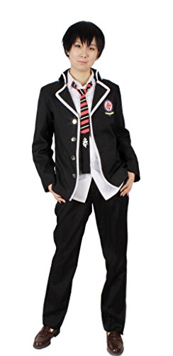 MILICA BOOKS Blue Exorcist Okumura Rin Cosplay Costume (Medium)