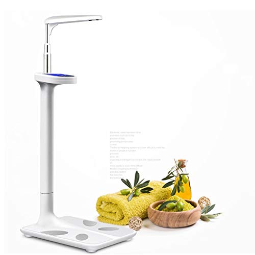 Báscula digital plegable plataforma ABS con medición BMI miniatura 3