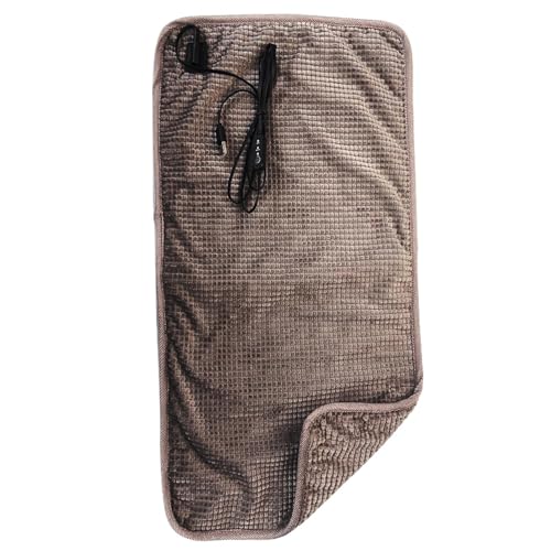 Almohada de calefacción para calambres y dolor muscular: almohada de calefacción eléctrica con función de apagado automático, ajuste de 3 niveles | Almohada de calefacción para microondas, almohada de