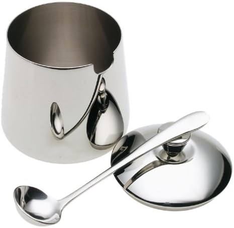 Vista 2 de Frieling USA Set de azucarero y cuchara de acero inoxidable 1810