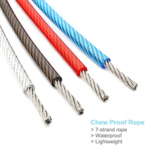 cable dog leash