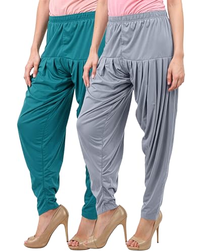 Image of Buy That Trendz Patiala Salwar for Women Relaxed Fit Viscose Patiyala Salwar Harem Bottom Pants