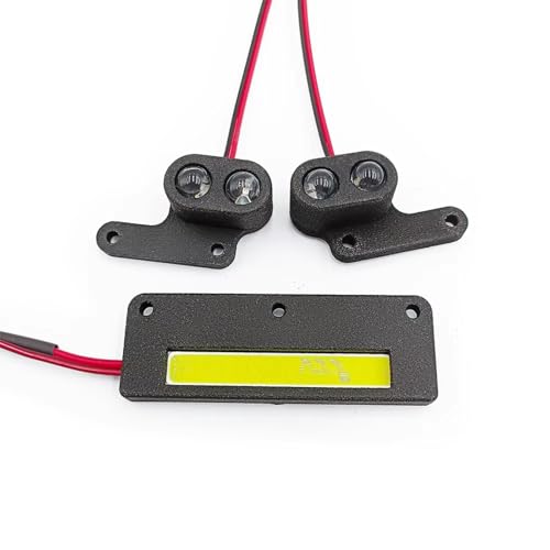 Foco lámpara trasera y delantera para coche RC Slash 2WD camión 1/10 4