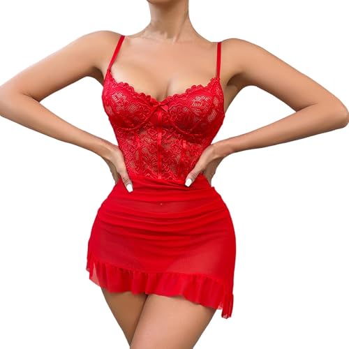 Robe en dentelle et lingerie sexy pour femmes idéale pour vos soirées romantiques