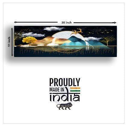 Diwali Offer Buy Now Ameedarshan Golden Sunset Printed Air Conditioning Dust