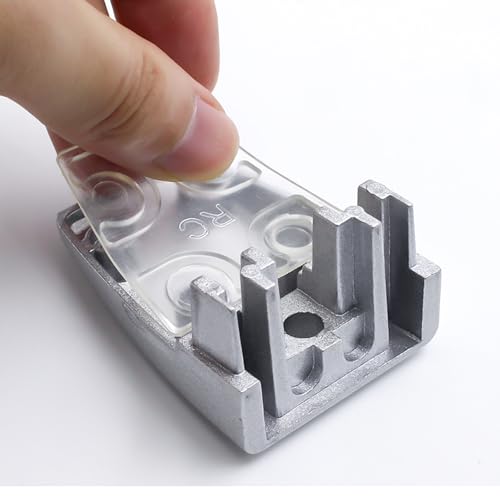 TOOSOAR 4 Piezas Escritorio Divisor Abrazadera,para Pantalla, Pantalla Abrazadera Oficina Escritorio para Centros De Llamadas De Estudiantes Oficinas(Plata) - imagen 4