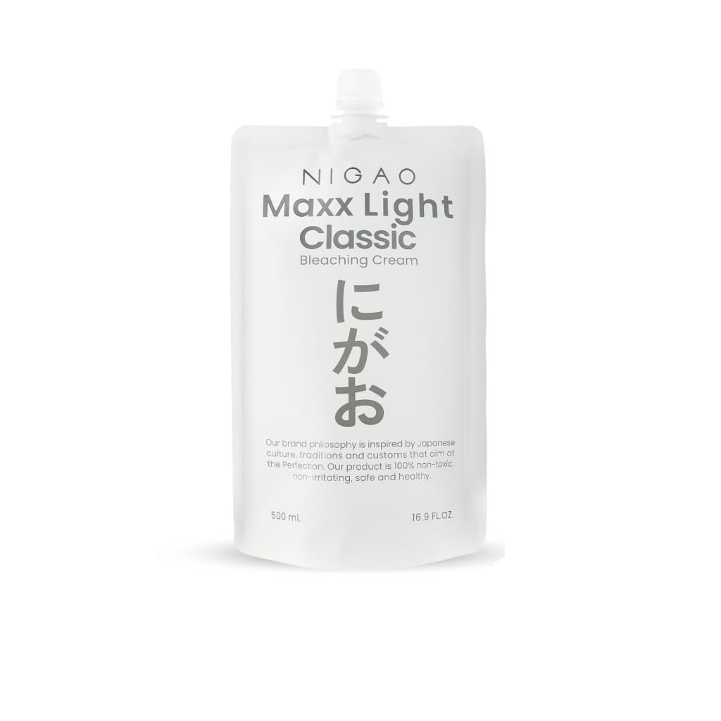 Hair Bleaching Cream 500g – Classic Cream Lightener, Ammonia-Free, Gentle Formula, Professional Results for Salon & Home Use