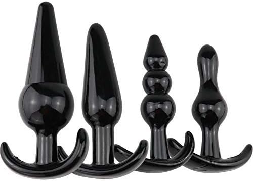 Pango Set of 4pcs Soft Silicone Trainer Kit for beginers, Woman, Men - Black